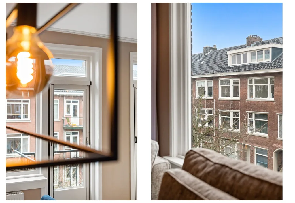Séjour - Renovated Apartment with Balcony in Blijdorp