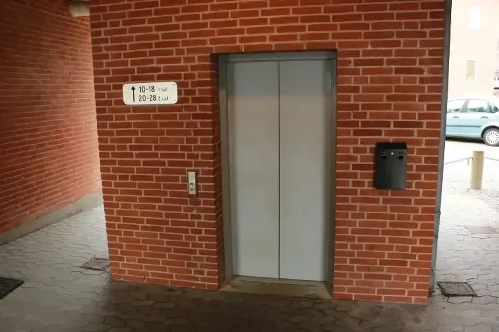 Entrée - 3-Bed Apartment with Elevator in Thorsø