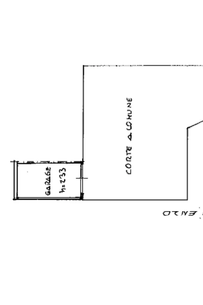Planimetria - Terrace-Accessed Apartment in Prato