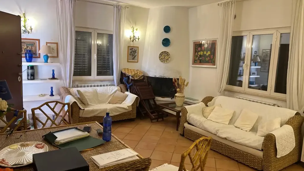 Séjour - Villa with Sea View in Terracina