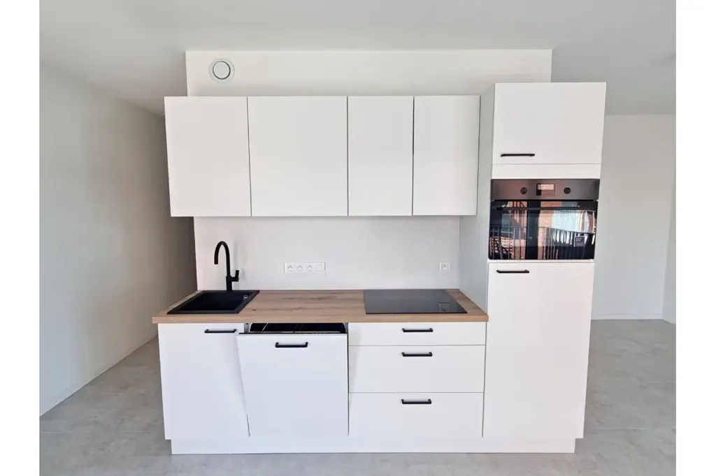 Köök - New Studio with Balcony in Seraing