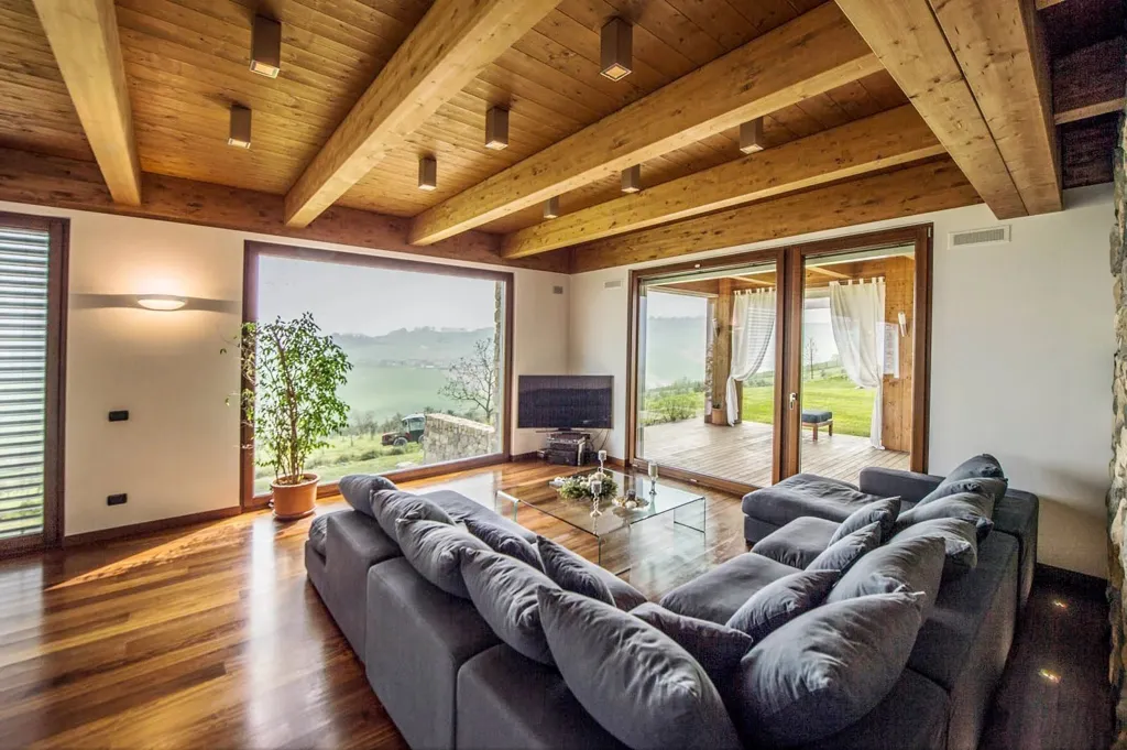 Séjour - Modern Villa with Pool and Spa near Parma