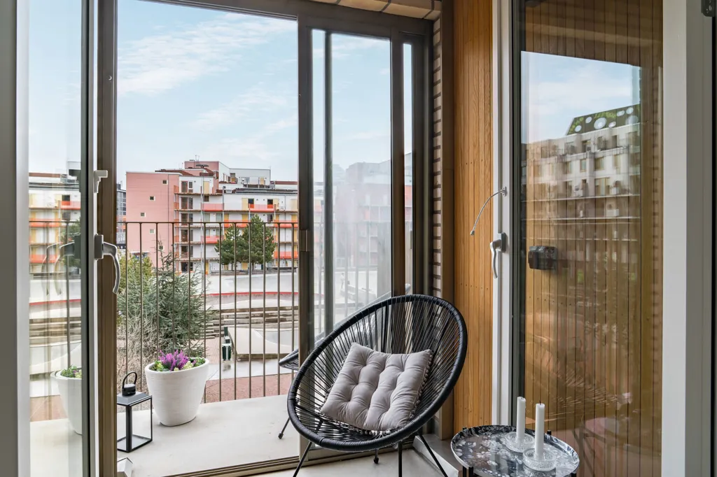 Balcone - Modern Flat with Balcony in Västra Hamnen