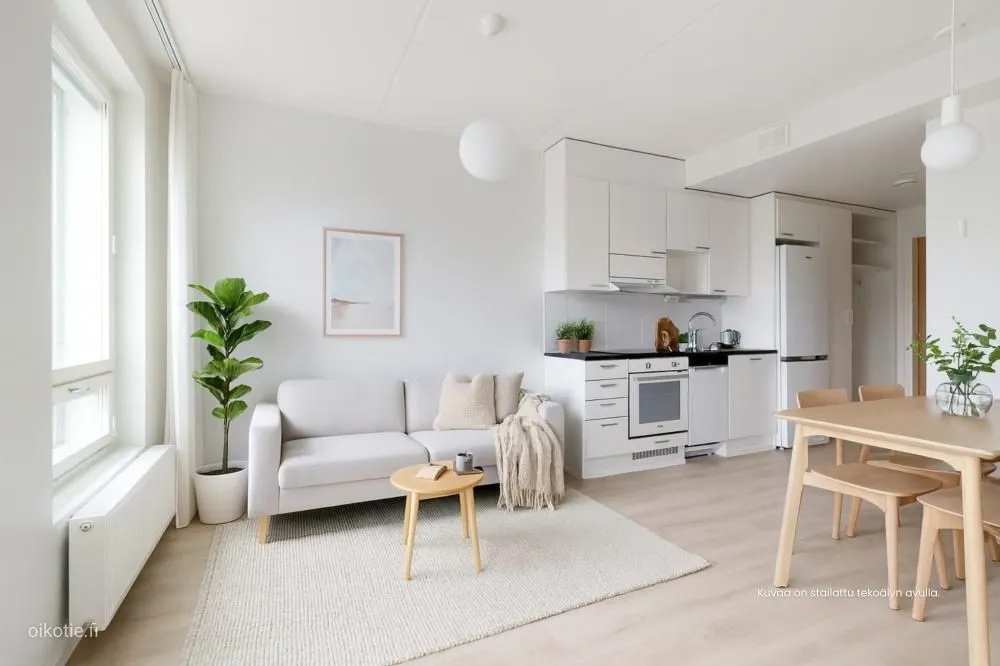 Elutuba - New Development with Balcony in Laajasalo, Helsinki