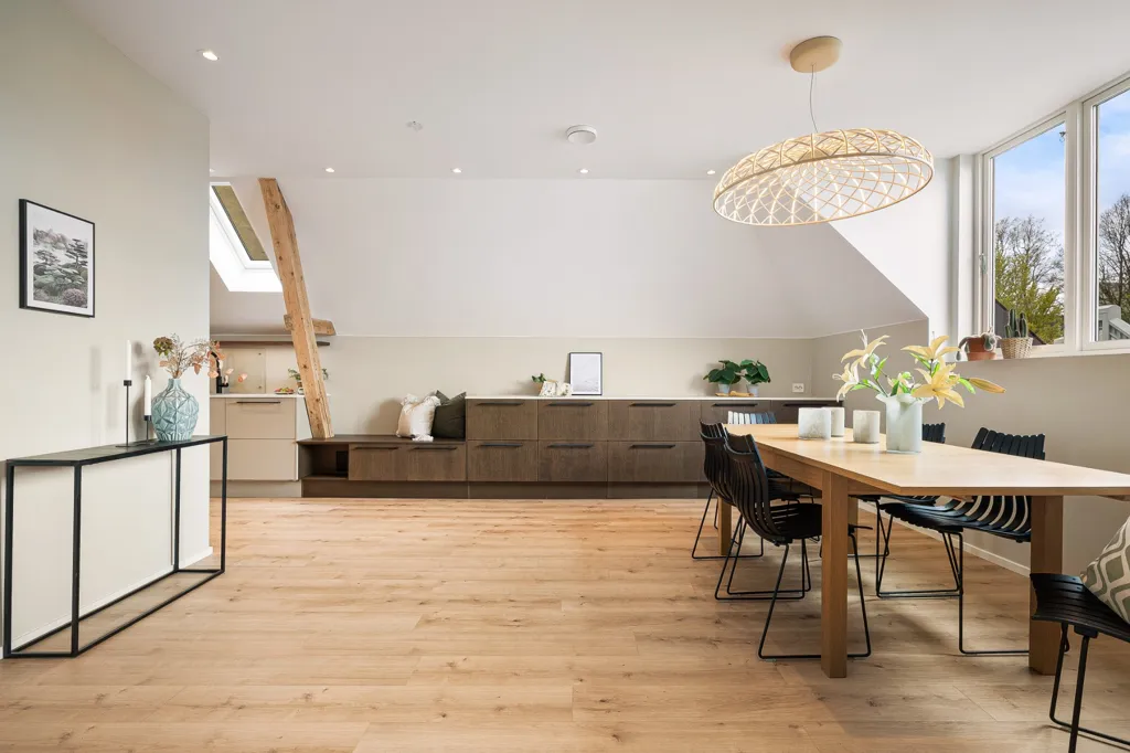Sala da pranzo - Modernised Penthouse with Balconies in Nygårdshøyden