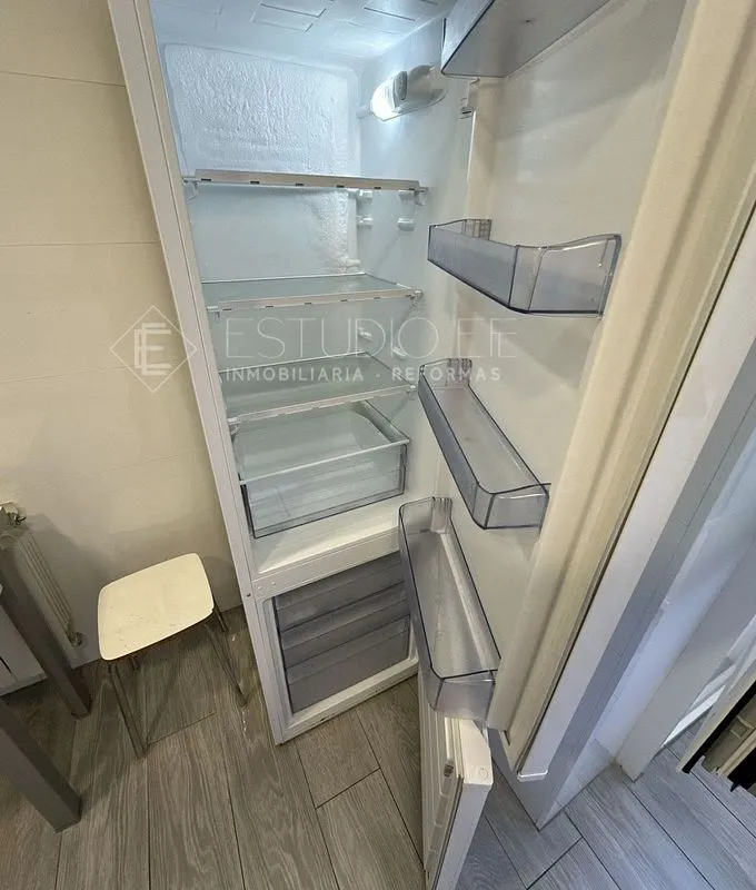 Cuisine - Furnished Flat with Central Heating in Salamanca