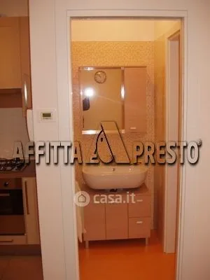 Köök - Modern Studio with Balcony in Cesena