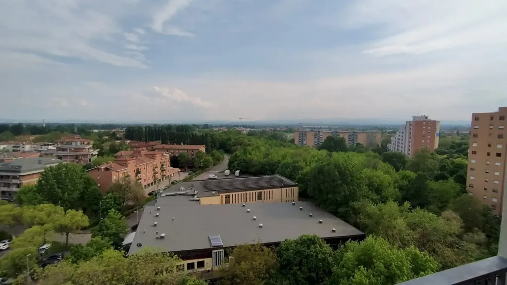 Vue aérienne - Spacious Apartment with Balcony in Modena