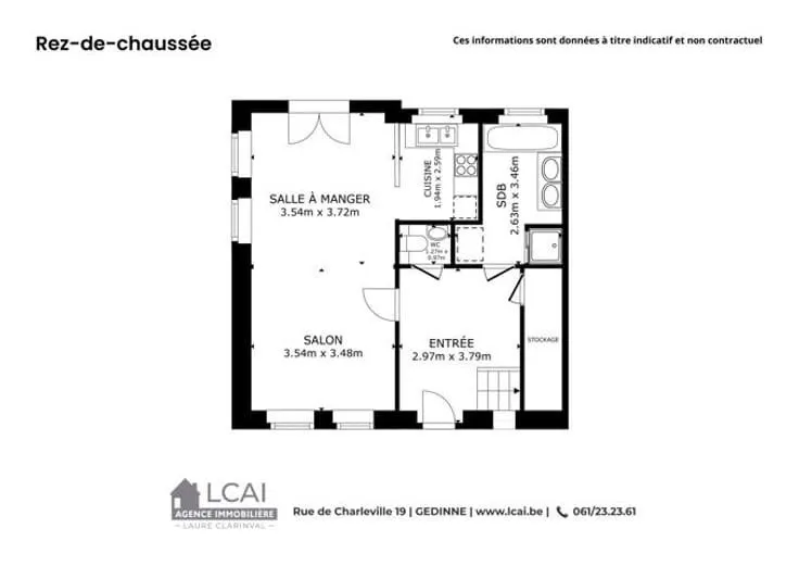 Maison 3 chambres à Houdremont
