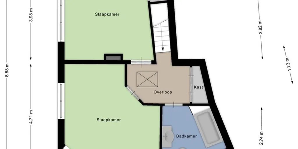 Plaan - Corner Flat with Potential in Scherpenheuvel