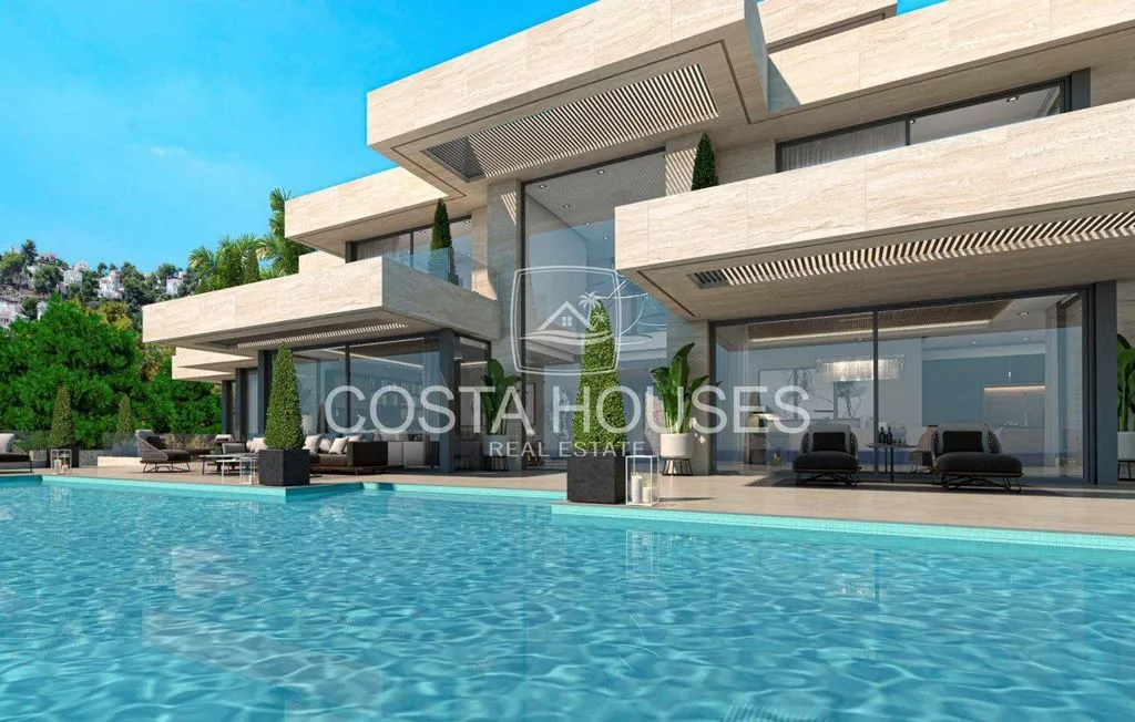Piscine - Luxury Villa with Sea View in Javea