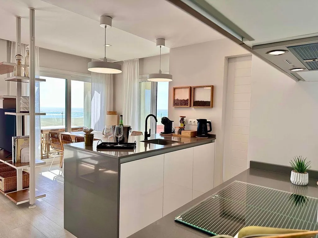 Köök - New Flat with Sea View in Isla Canela