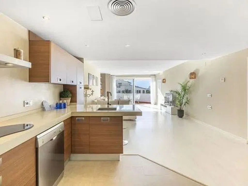Köök - Apartment with Pool and Terrace in Puerto Banús