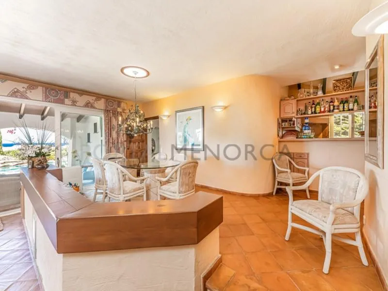 Salle à manger - Chalet with Pool in Binidali, Mahón