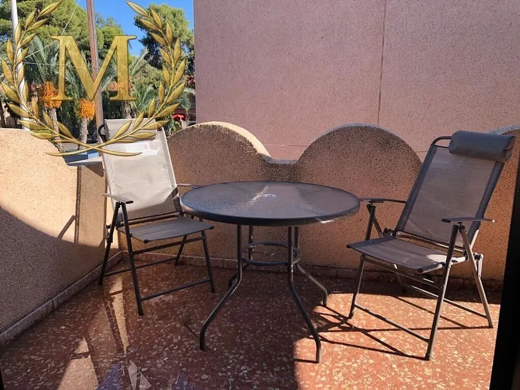 Terrasse - 1-Bed Flat with Sea View in Mazarrón