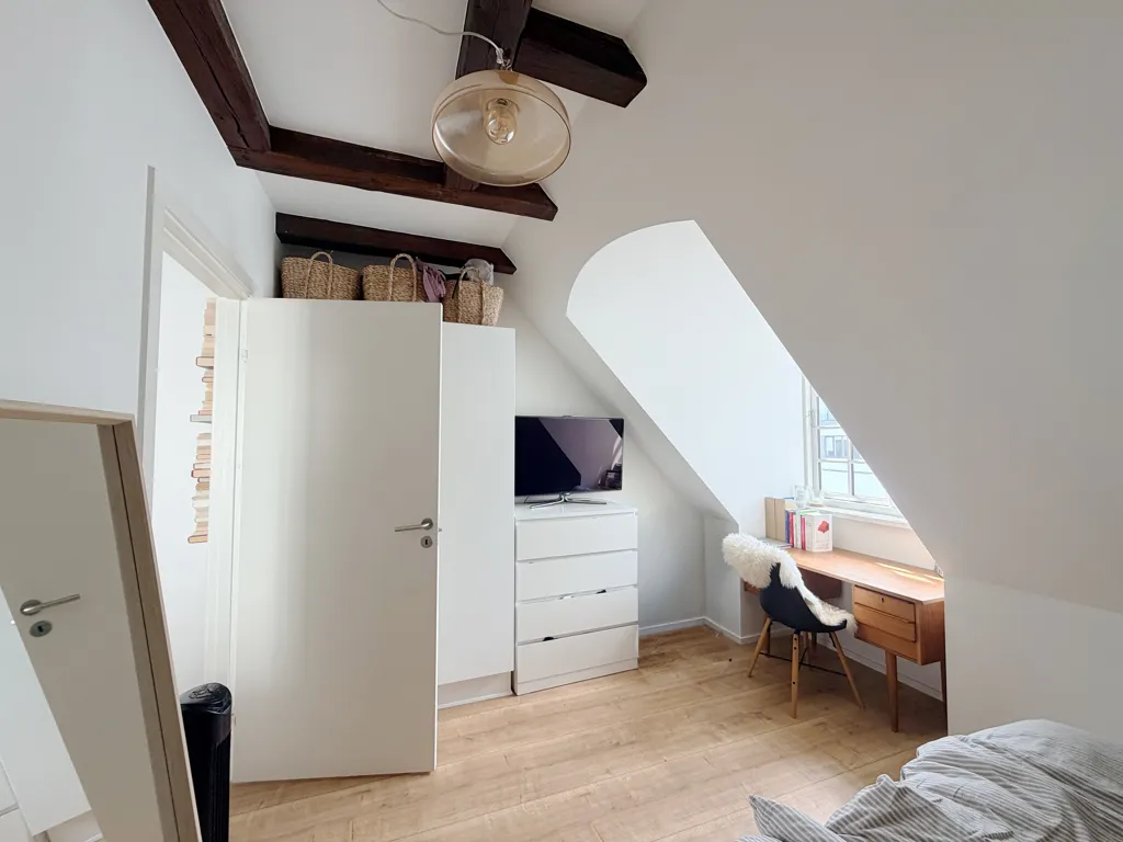 Camere da letto - 2-Bedroom Apartment in Historic Building, Aalborg