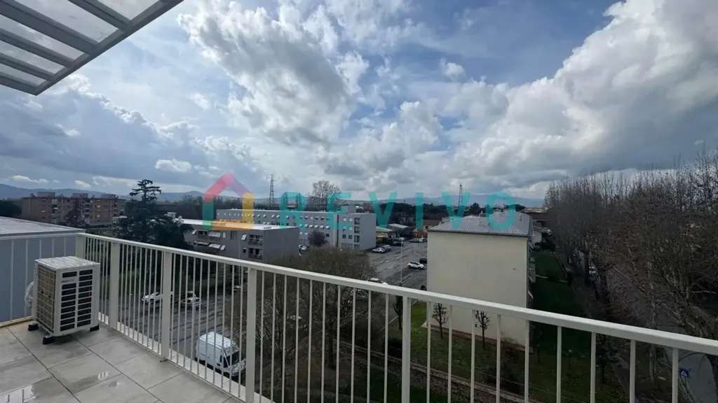 Balcony - New Triplex with Private Parking in Florence