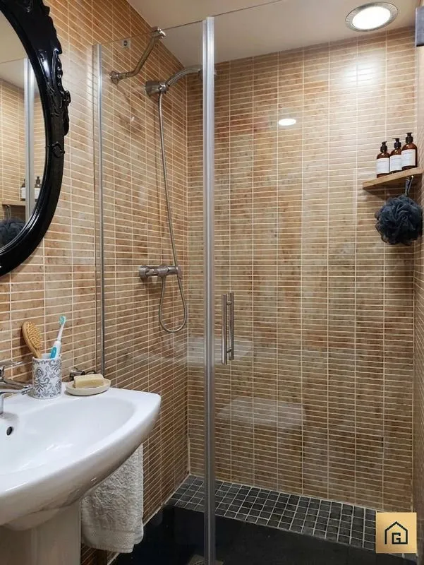 Salles de bain - Modern Flat with Park View in Madrid