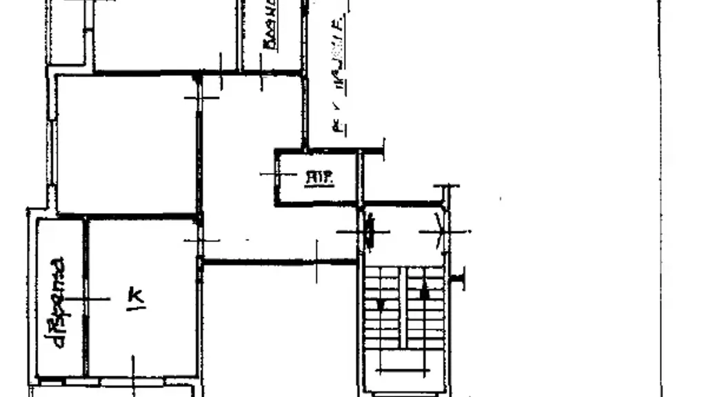 Plan - Spacious 4-Room Apartment in Castelfiorentino