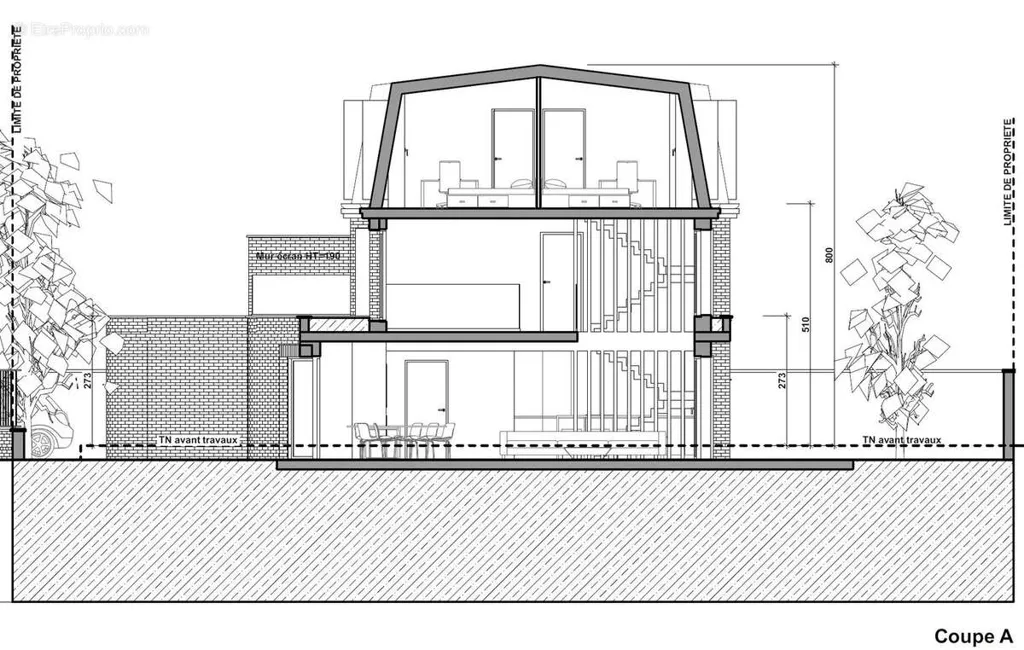 Terrain avec Permis Purgé pour Maison Contemporaine