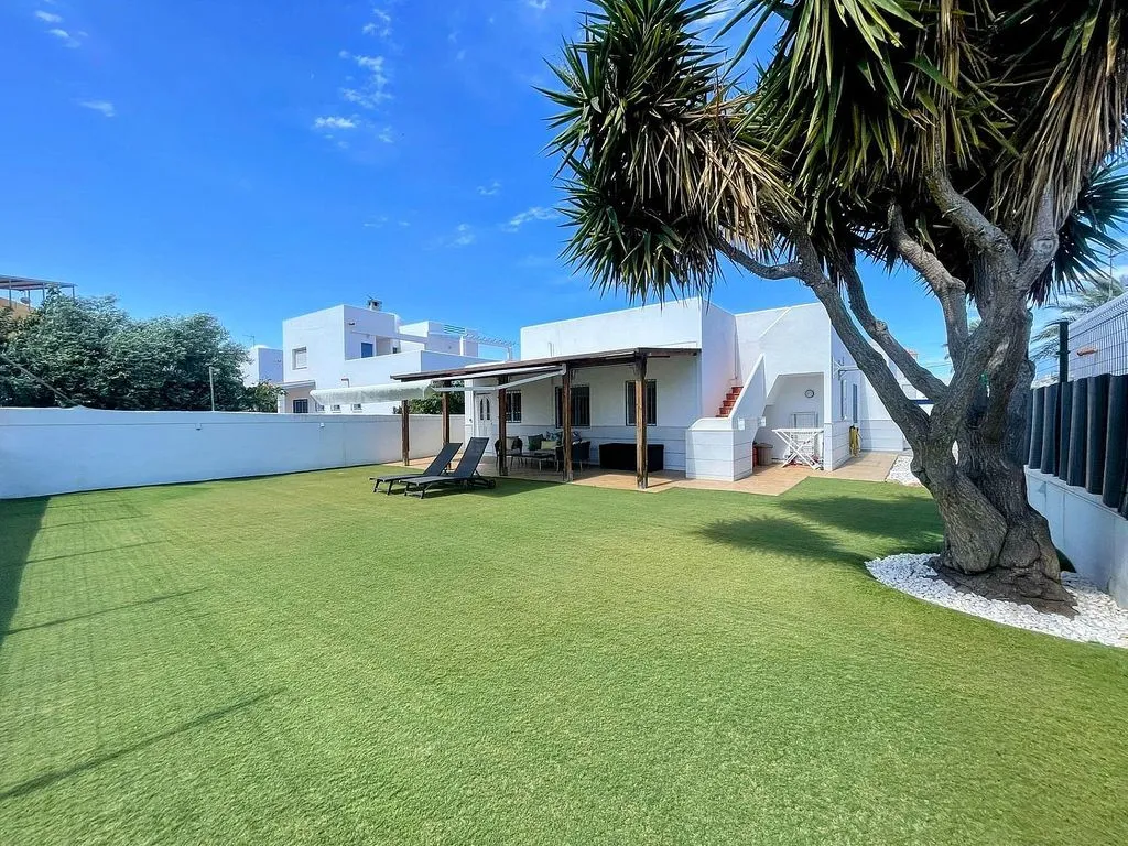 Jardin - Chalet with Terrace in El Palmeral, Mojácar