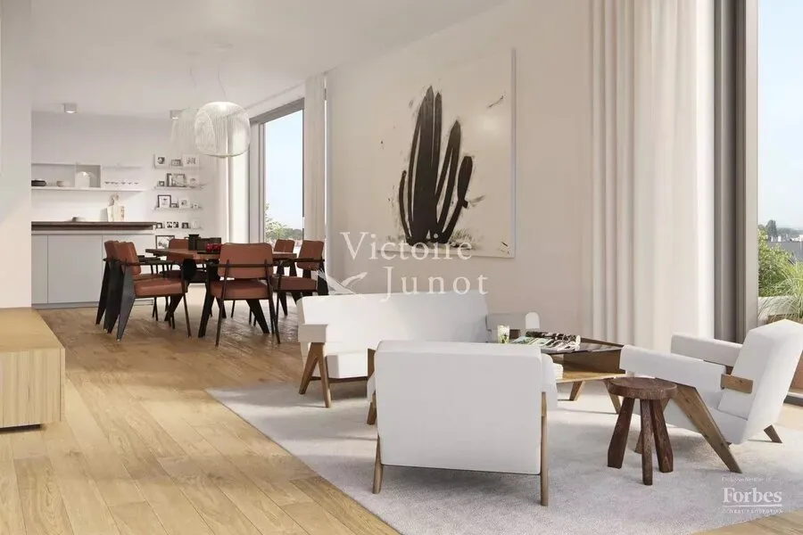 Elutuba - 3-Bedroom Flat with Terraces in Woluwe