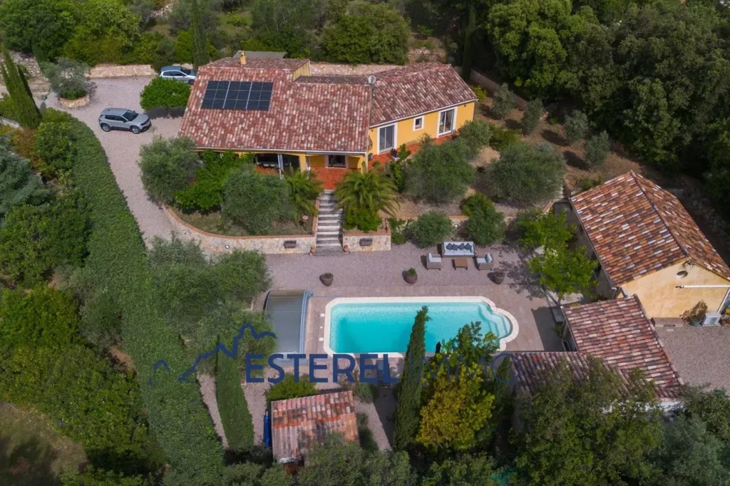 Õhuvaade - Villa with Pool in Montfort-sur-Argens