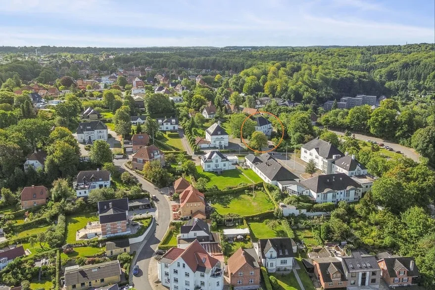Vista aerea - Project Property with Architectural Potential in Mølholm