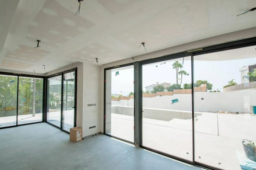 Living Room - Luxury Villa with Sea Views in Moraira