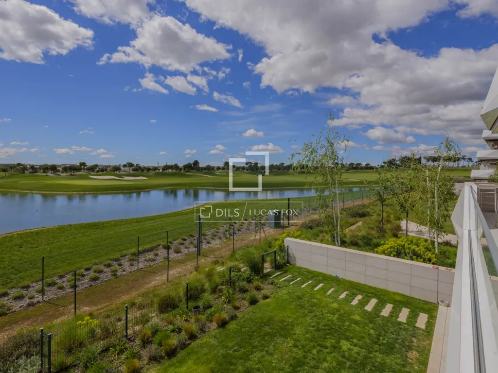 Garden - Luxury Apartment with Golf Course Views in La Finca