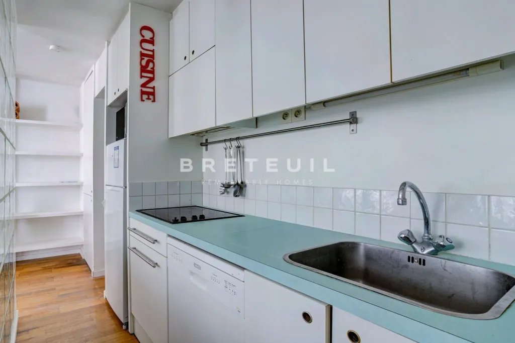 Cuisine - Appartement 2 Pièces dans le 7ème Arrondissement de Paris