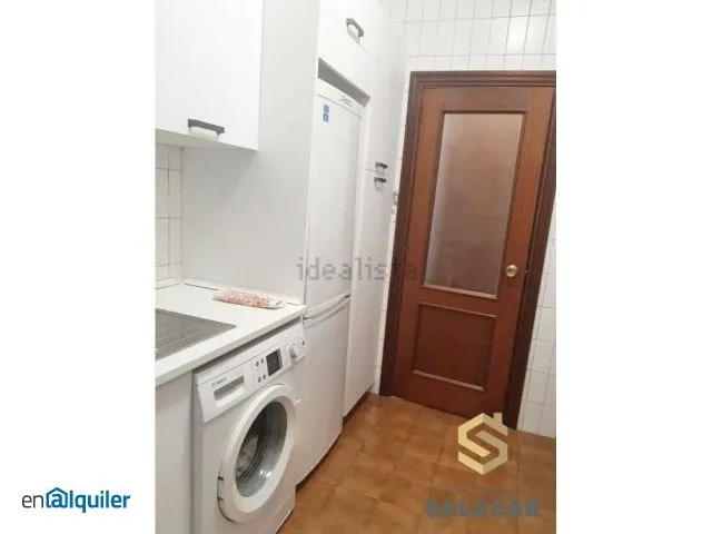 Köök - Furnished Flat with River Views in Abando