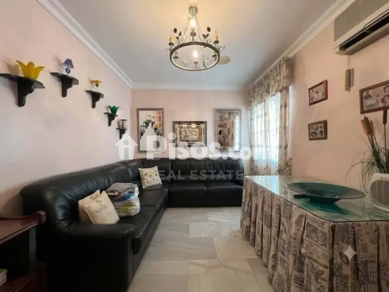 Séjour - Bright Apartment with Balcony in Lepe
