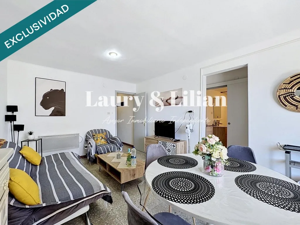 Séjour - Apartment with Sea View in Santa Margarida