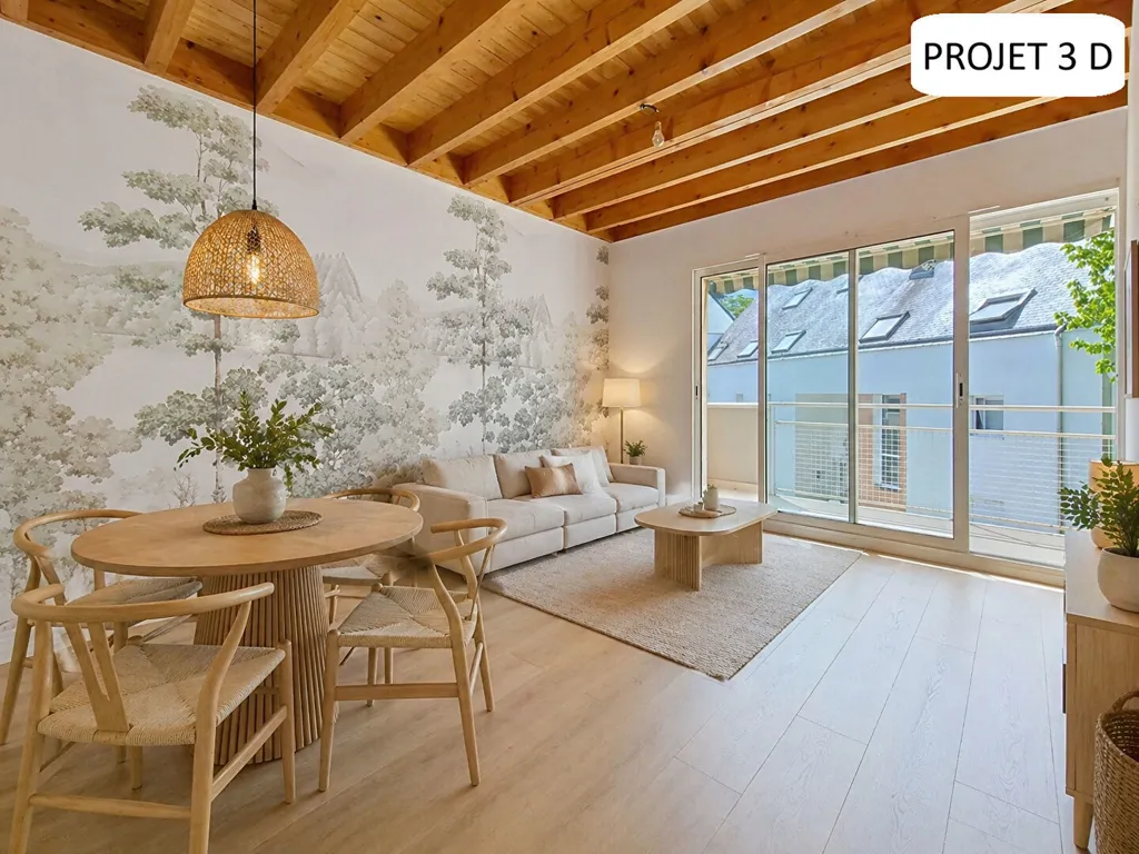 Elutuba - Renovated Duplex with Balcony in Vannes