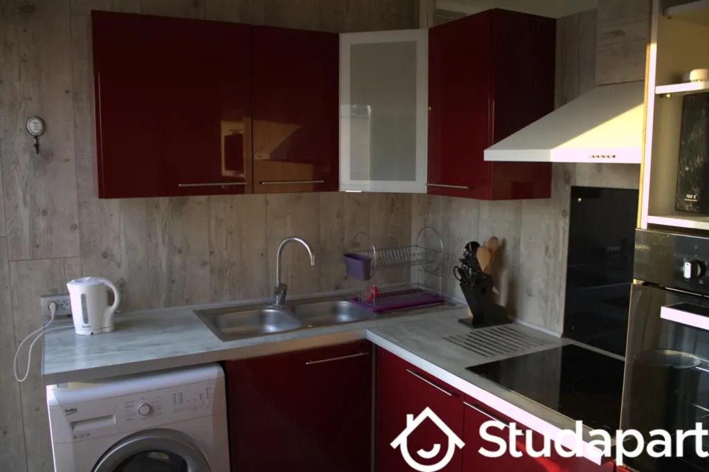 Köök - Student Colocation with Private Parking in Troyes