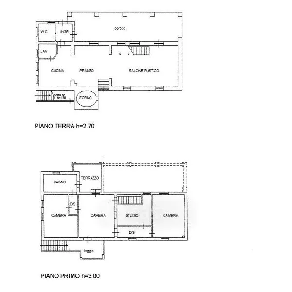 Plan - Rustic Casale with Pool in Castiglione del Lago