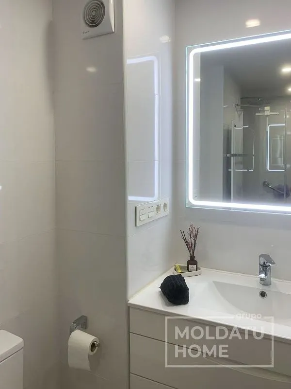 Salles de bain - Student-Friendly Flat with Central Heating in Iturrama