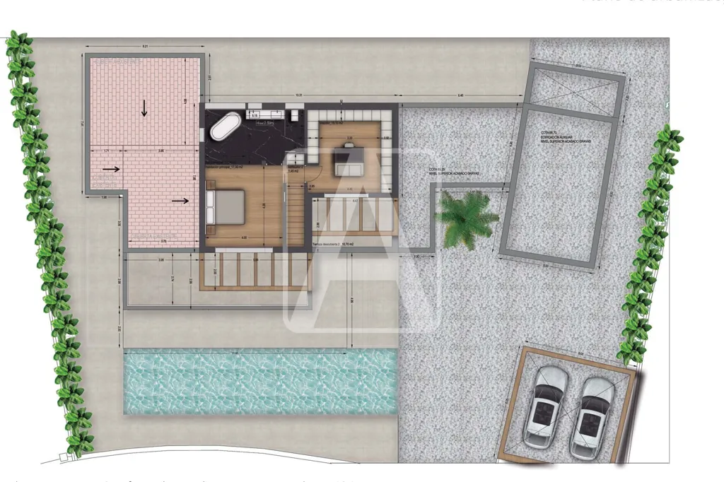 Floor Plan - Modern Villa with Sea View in Moraira