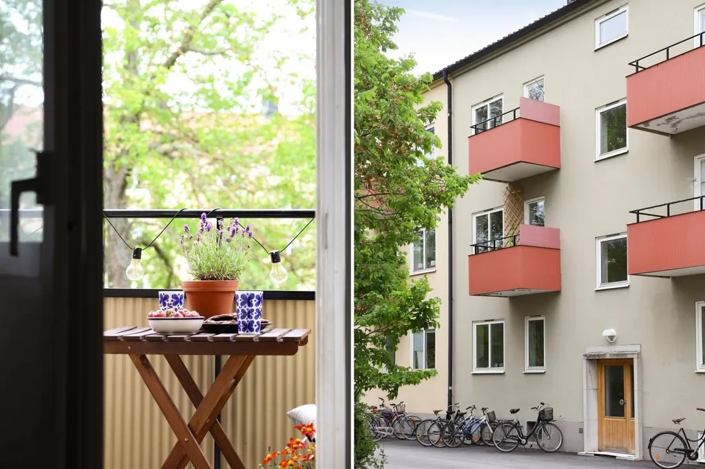 Balcone - Renovated Apartment with Balcony in Visby