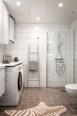 Salles de bain - Apartment with Balcony in Drottninghög