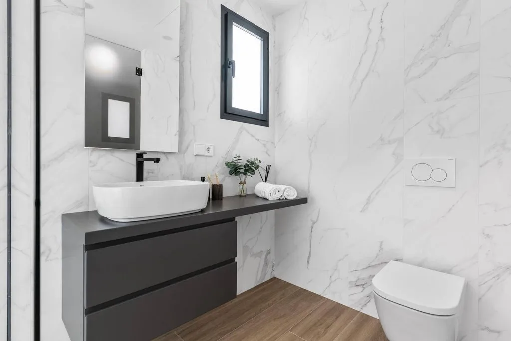 Salles de bain - Luxury Penthouse with Pool in Benitachell