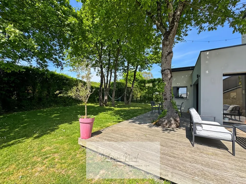 Jardin - Maison Contemporaine avec Jardin à Pornichet