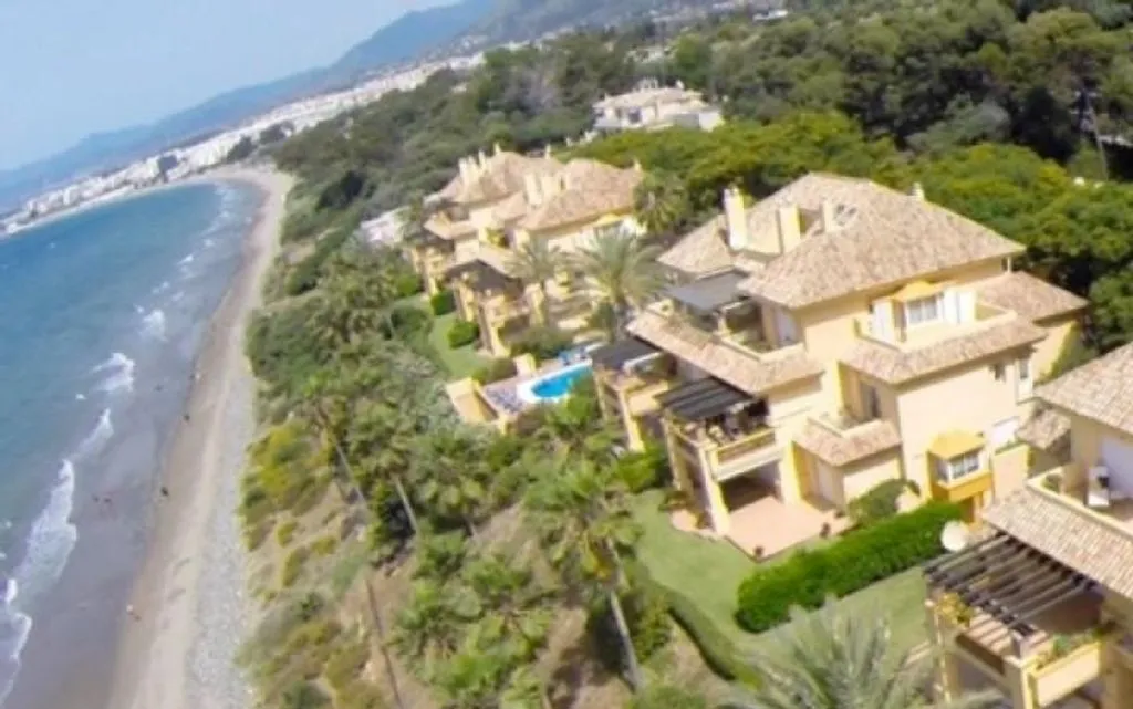 Vue aérienne - Seafront Apartment with Sea View in Marbella