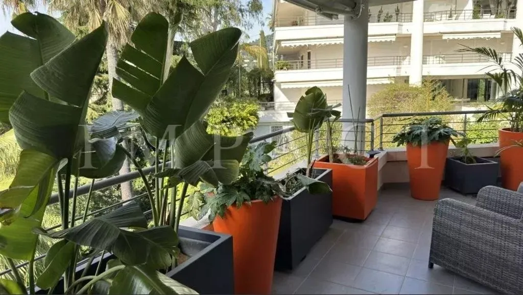 Terrasse - Appartement Luxe avec Terrasse à Cannes