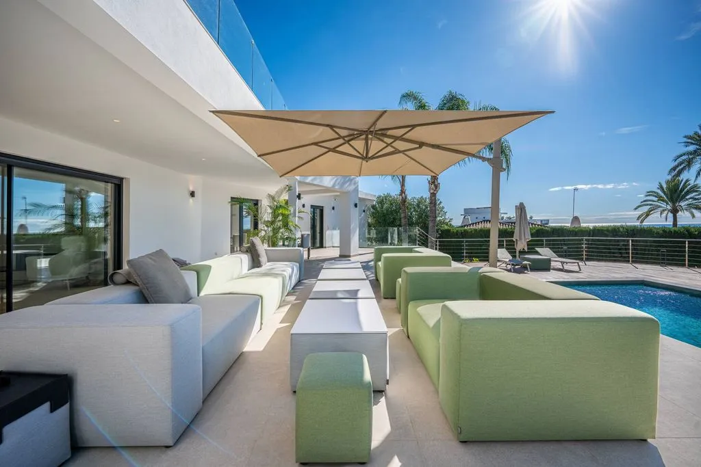 Piscine - Luxury Villa with Sea View in Marbella