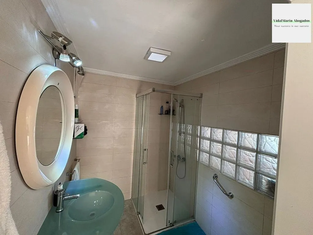 Salles de bain - Studio with Sea View in El Campello