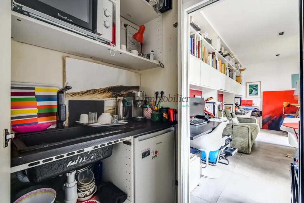 Cuisine - Duplex Familial avec Terrasse et Jacuzzi à La Villette