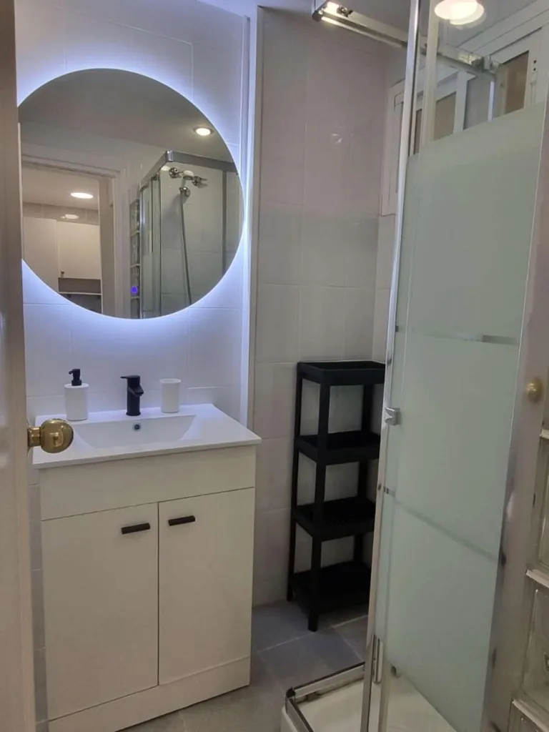 Salles de bain - Refurbished Studio with Sea View in Benalmádena