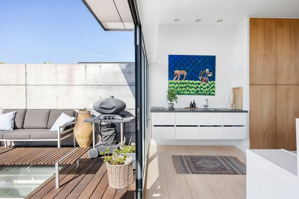 Terrasse - Penthouse Duplex with Panoramic View in Copenhagen